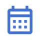 Vector of a calendar page. Represents all of the possible business plan and pitch competitions to participate in.
